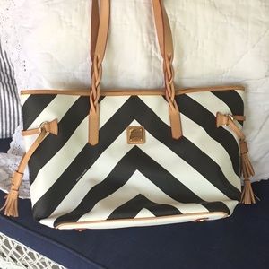 Dooney & Bourke Bailey Chevron Tote